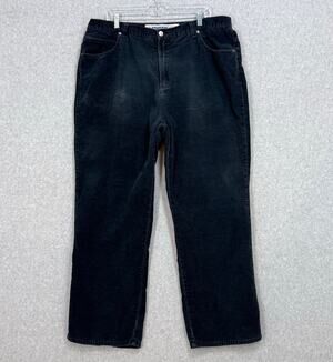 Anchor Blue EASY FIT Pants Size 40x32 Corduroy Grunge Y2K Hip Hop Cotton USA